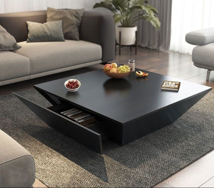 wooden coffee table 