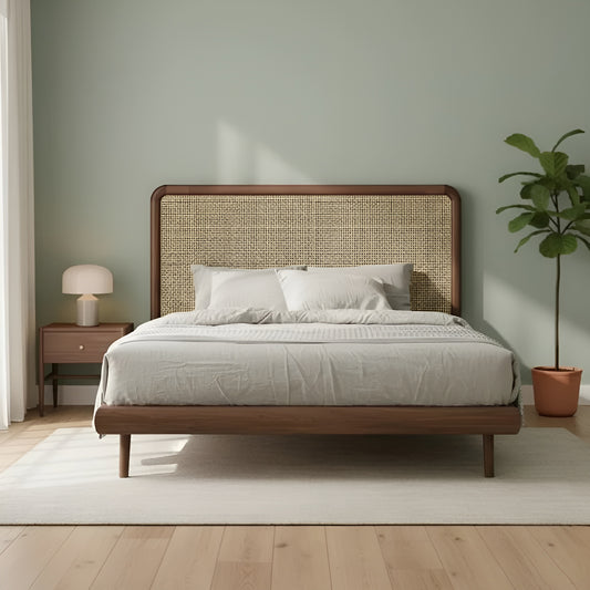 سرير راتان مودرن