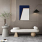 Modern white bench