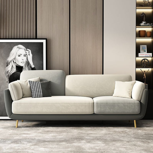 Stylish sofa with a modern touch