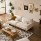 Luxury sofa with comfortable design