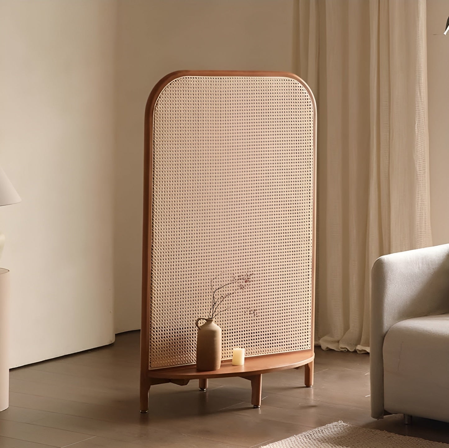 Asian style wall barrier 